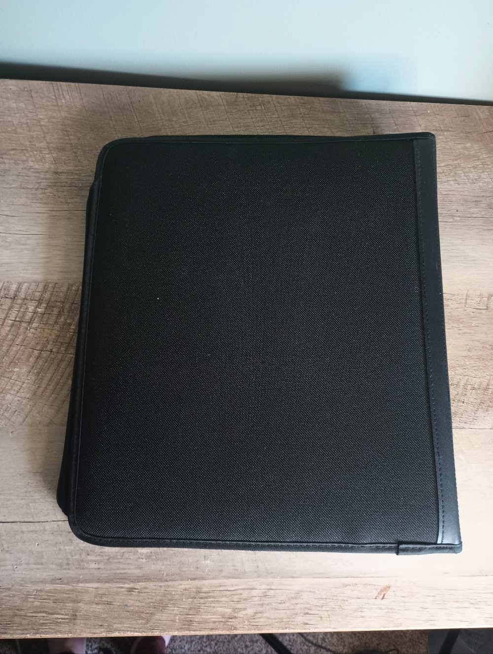 Vtg Mead Harley Davidson Trapper Keeper Binder Organizer Studded Leather 90s - Picture 7 of 14